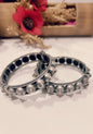 Vintage Tribal Oxidized Silver Bangles | Auxerra | $49.00 | Auxerra Fashion