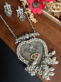 Royal Peacock Heart Pendant Necklace Set | Auxerra | $85.00 | Auxerra Fashion