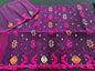 Majestic Plum Dhakai Jamdani Saree | Auxerra | $265.00 | Auxerra Fashion